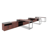 Alera® Reversible Laminate Table Top, Rectangular, 71.5w x 23.63,Medium Cherry/Mahogany (ALETT7224CM) Each