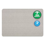 Quartet® Oval Office Fabric Board, 48 x 36, Gray Surface (QRT7684G) Each