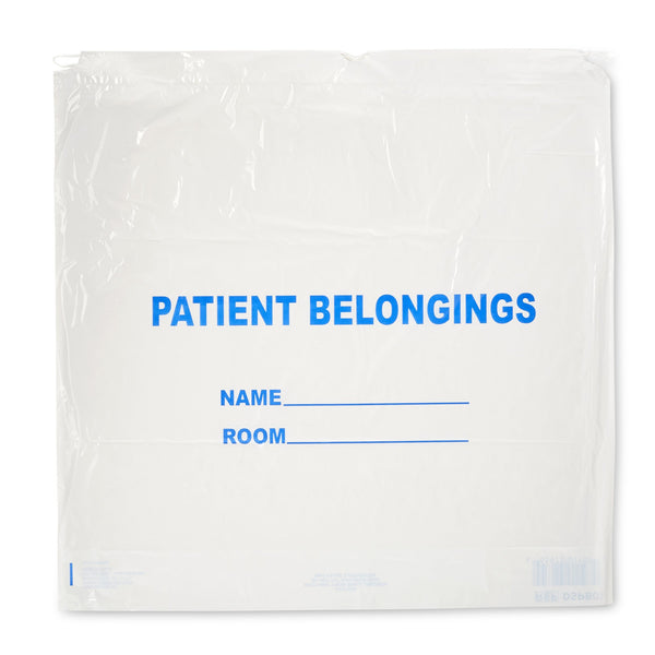 DawnMist Patient Belongings Bag 20 X 20 Inch Plastic Drawtape Closure White (288097_CS) 250/CS