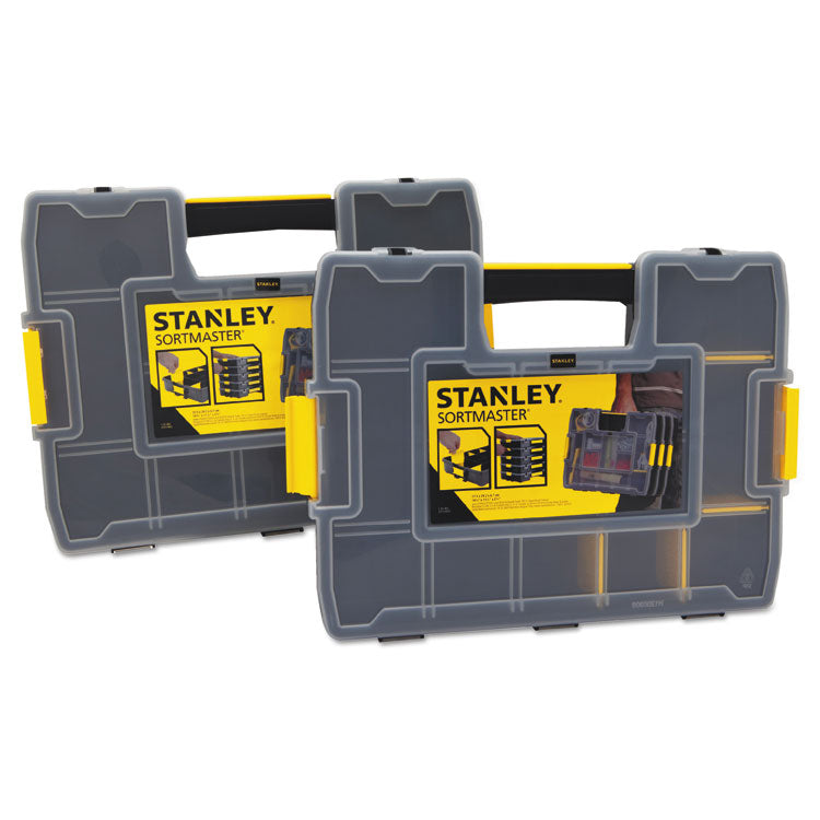 Stanley® Sortmaster Junior Organizer, Yellow (BOSSTST14022) Each