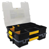 Stanley® Sortmaster Junior Organizer, Yellow (BOSSTST14022) Each