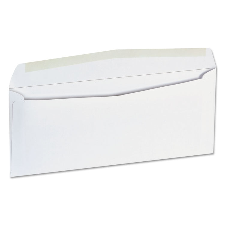 Universal® Open-Side Business Envelope, #9, Square Flap, Gummed Closure, 3.88 x 8.88, White, 500/Box (UNV35209)