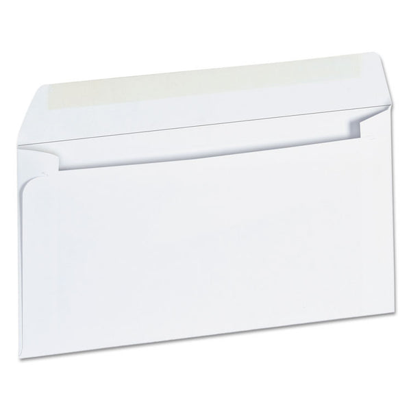 Universal® Open-Side Business Envelope, #6 3/4, Square Flap, Gummed Closure, 3.63 x 6.5, White, 500/Box (UNV35206)