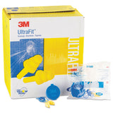 3M™ E-A-R UltraFit Multi-Use Earplugs, Corded, 25NRR, Yellow/Blue, 50 Pairs (MMM3404002) 50 Pairs