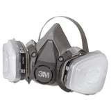 3M™ Half Facepiece Paint Spray/Pesticide Respirator, Large (MMM6311PA1A) Each