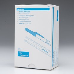 Cardinal Health™ Skin Marker with Ruler Gentian Violet Ink Sterile Wide Barrel Regular Tip (970843_BX) 12/BX