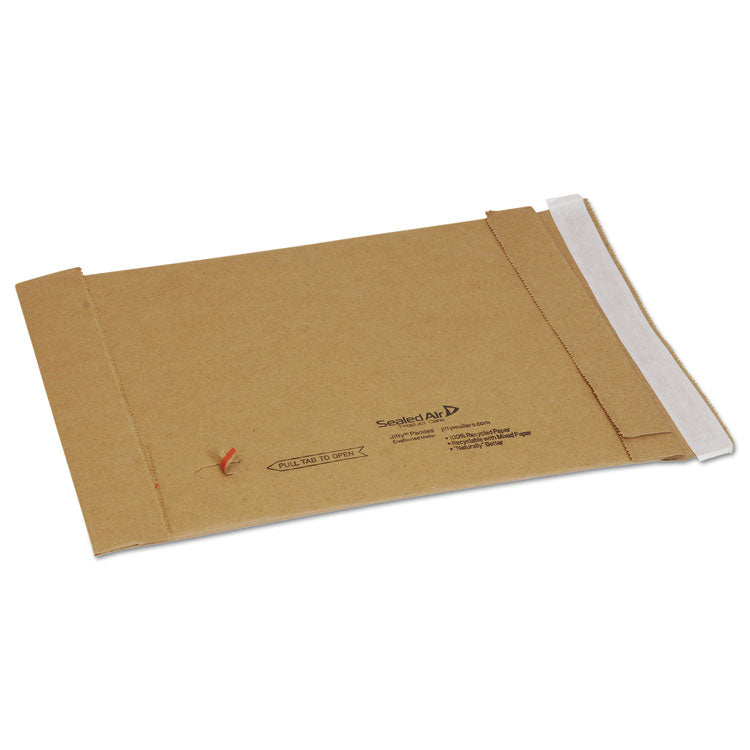 Sealed Air Jiffy Padded Mailer, #0, Paper Padding, Self-Adhesive Closure, 6 x 10, Natural Kraft, 250/Carton (SEL66996) Case of 250