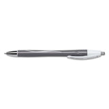 BIC® GLIDE Exact Ballpoint Pen, Retractable, Fine 0.7 mm, Black Ink, Black Barrel, Dozen (BICVCGN11BK) 1 Dozen