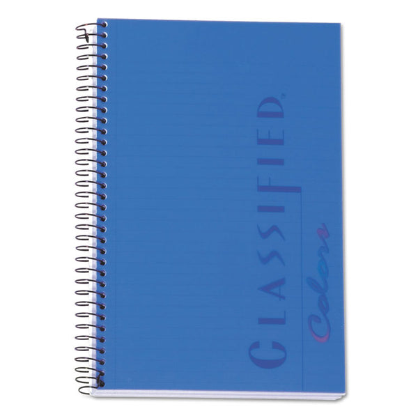 TOPS™ Color Notebooks, 1-Subject, Narrow Rule, Indigo Blue Cover, (100) 8.5 x 5.5 White Sheets (TOP73506) Each