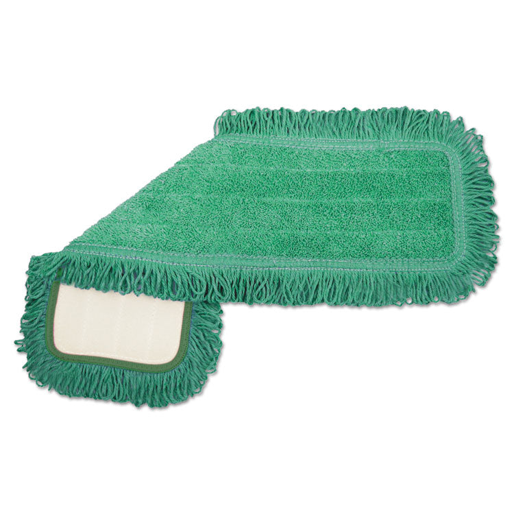 Boardwalk® Microfiber Dust Mop Head, 18 x 5, Green, 1 Dozen (BWKMFD185GF) 1 Dozen