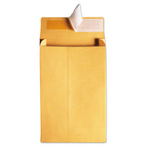Quality Park™ Redi-Strip Kraft Expansion Envelope, #10 1/2, Square Flap, Redi-Strip Adhesive Closure, 9 x 12, Brown Kraft, 25/Pack (QUA93334) Pack of 25