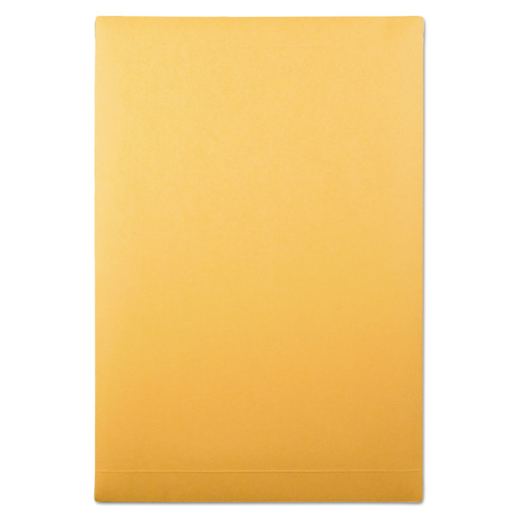 Quality Park™ Redi-Strip Kraft Expansion Envelope, #13 1/2, Square Flap, Redi-Strip Adhesive Closure, 10 x 13, Brown Kraft, 25/Pack (QUA93336) Pack of 25