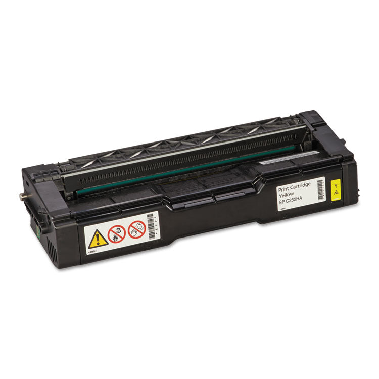 Ricoh® 407656 Toner, 6,000 Page-Yield, Yellow (RIC407656) Each