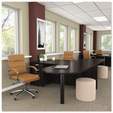 Alera® Alera Valencia Series D-Top Desk, 71" x 35.5" x 29.63", Espresso (ALEVA277236ES) Each
