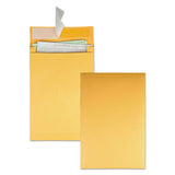 Quality Park™ Redi-Strip Kraft Expansion Envelope, #13 1/2, Square Flap, Redi-Strip Adhesive Closure, 10 x 13, Brown Kraft, 25/Pack (QUA93336) Pack of 25