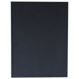 Universal® Casebound Hardcover Notebook, 1-Subject, Wide/Legal Rule, Black Cover, (150) 10.25 x 7.63 Sheets (UNV66353)