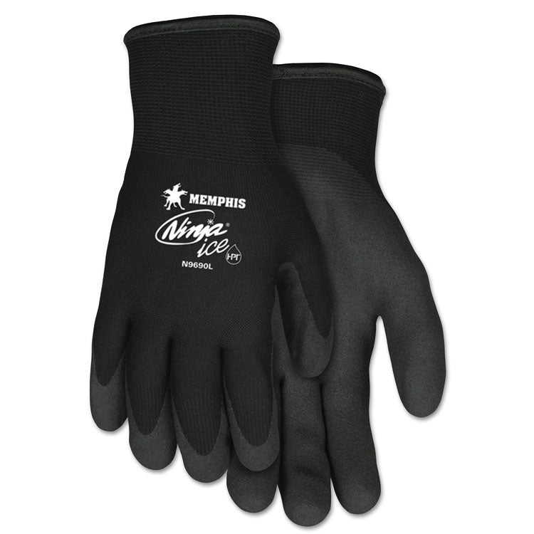 MCR™ Safety Ninja Ice Gloves, Black, Large (CRWN9690L) 1 Pair