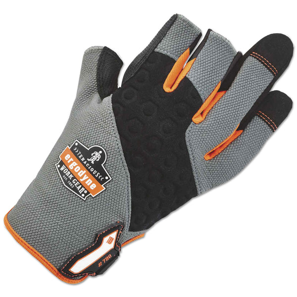 Ergodyne ProFlex 720 Heavy-Duty Framing Gloves, Gray, Large, 1 Pair (EGO17114) 1 Pair