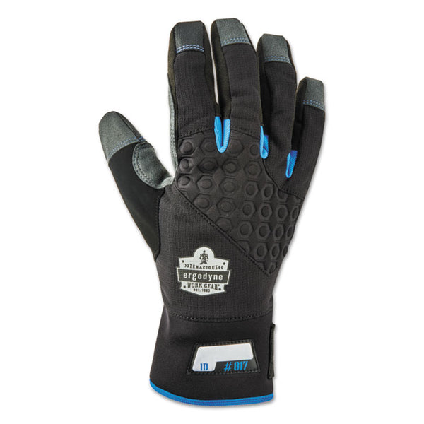 ergodyne® Proflex 817 Reinforced Thermal Utility Gloves, Black, Small, 1 Pair (EGO17352) 1 Pair