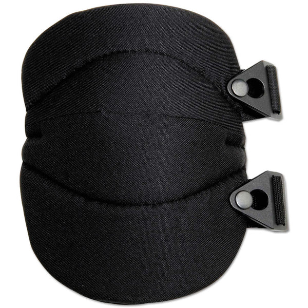 ergodyne® ProFlex 230 Wide Soft Cap Knee Pad, Buckle Closure, One Size Fits Most, Black (EGO18230) Each