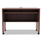 Alera® Alera Valencia Series Mobile Workstation Desk, 41.38" x 23.63" x 30", Medium Cherry (ALEVA204224MC)