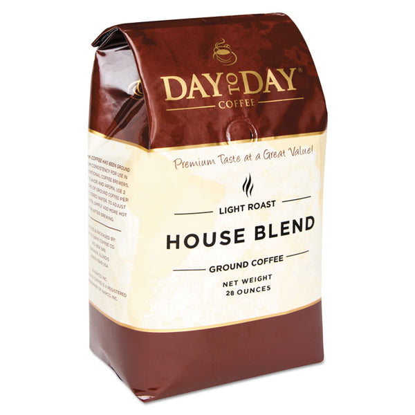 Day to Day Coffee® 100% Pure Coffee, House Blend, Ground, 28 oz Bag (PCO33700)