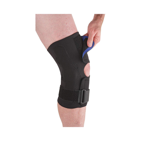 Ossur® Knee Brace Large D-Ring / Hook and Loop Strap Closure 15 to 16 Inch Knee Circumference Left or Right Knee (586316_EA) 1/EA