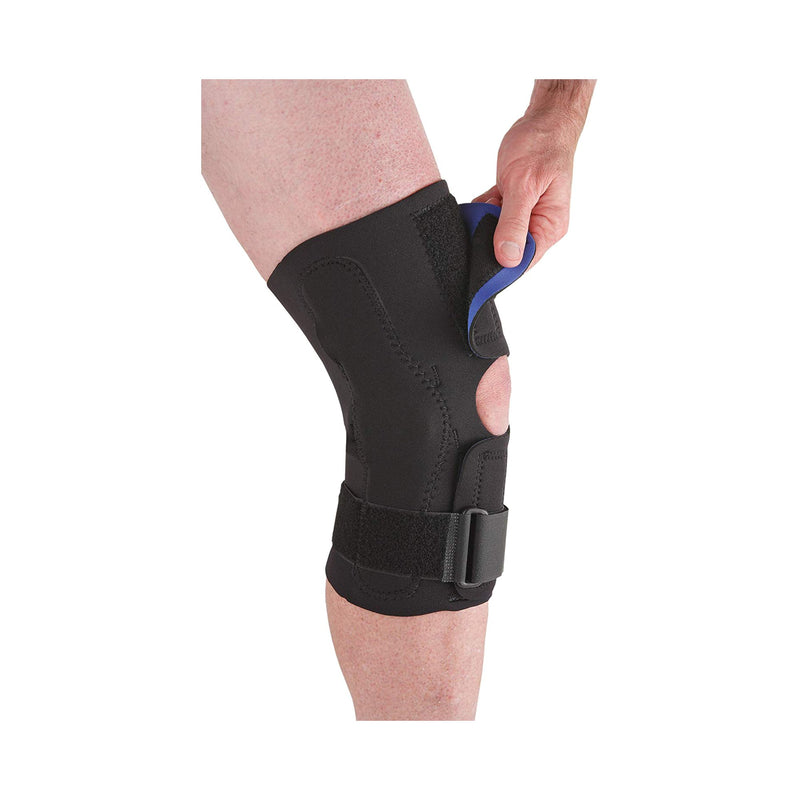 Ossur® Knee Brace Large D-Ring / Hook and Loop Strap Closure 15 to 16 Inch Knee Circumference Left or Right Knee (586316_EA) 1/EA