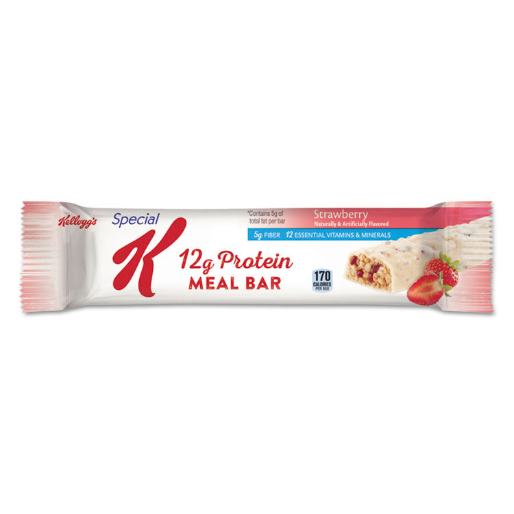 Kellogg's® Special K Protein Meal Bar, Strawberry, 1.59 oz, 8/Box (KEB29186) Box of 8