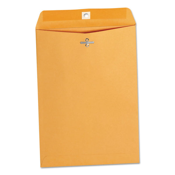 Universal® Kraft Clasp Envelope, #75, Square Flap, Clasp/Gummed Closure, 7.5 x 10.5, Brown Kraft, 100/Box (UNV35262)