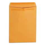 Universal® Self-Stick Open End Catalog Envelope, #10 1/2, Square Flap, Self-Adhesive Closure, 9 x 12, Brown Kraft, 250/Box (UNV35290) Case of 250