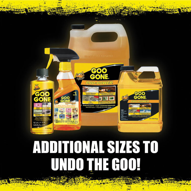 Goo Gone® Pro-Power Cleaner, Citrus Scent, 1 gal Bottle, 4/Carton (WMN2085CT)