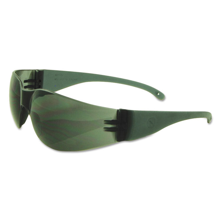 Boardwalk® Safety Glasses, Gray Frame/Gray Lens, Polycarbonate, Dozen (BWK00023)