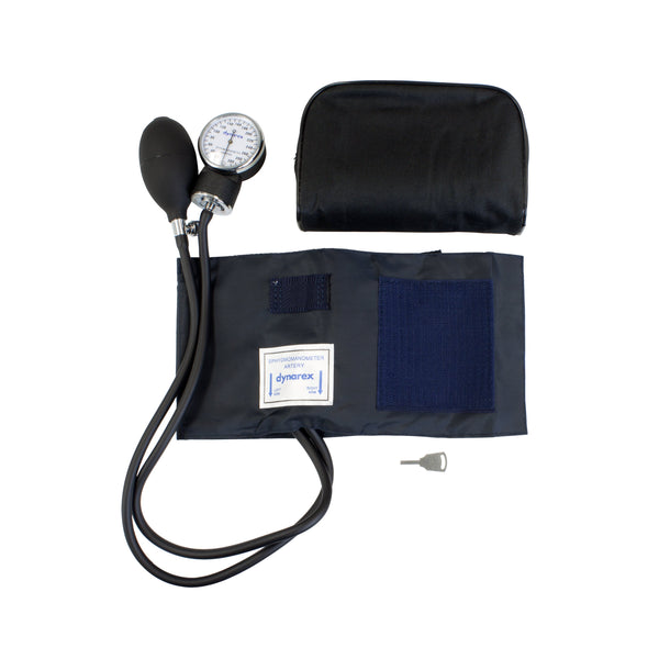 Dynarex® Aneroid Sphygmomanometer Unit Adult Cuff Nylon Cuff 19 - 27 cm Pocket Aneroid (827014_EA) 1/EA