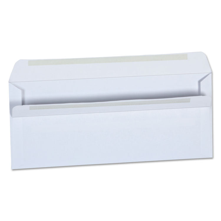 Universal® Self-Seal Business Envelope, #10, Square Flap, Self-Adhesive Closure, 4.13 x 9.5, White, 500/Box (UNV36100) Box of 500
