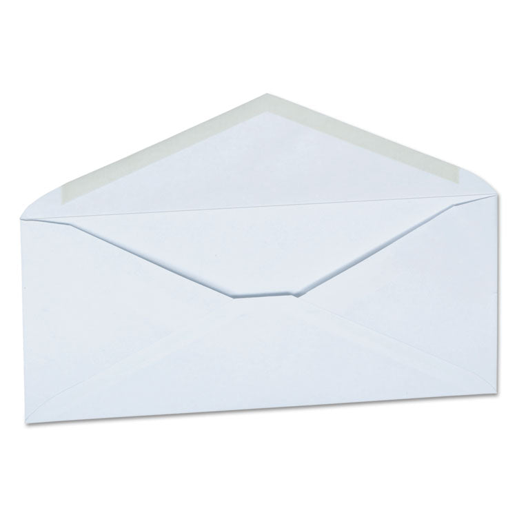 Universal® Open-Side Business Envelope, #10, Monarch Flap, Gummed Closure, 4.13 x 9.5, White, 250/Carton (UNV36319)