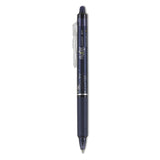 Pilot® FriXion Clicker Erasable Gel Pen, Retractable, Fine 0.7 mm, Navy Ink, Navy Barrel, Dozen (PIL31457)