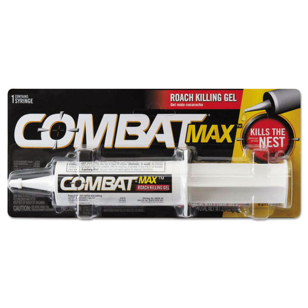 Combat® Source Kill Max Roach Killing Gel, 2.1 oz Syringe, 12/Carton (DIA05455) Case of 12