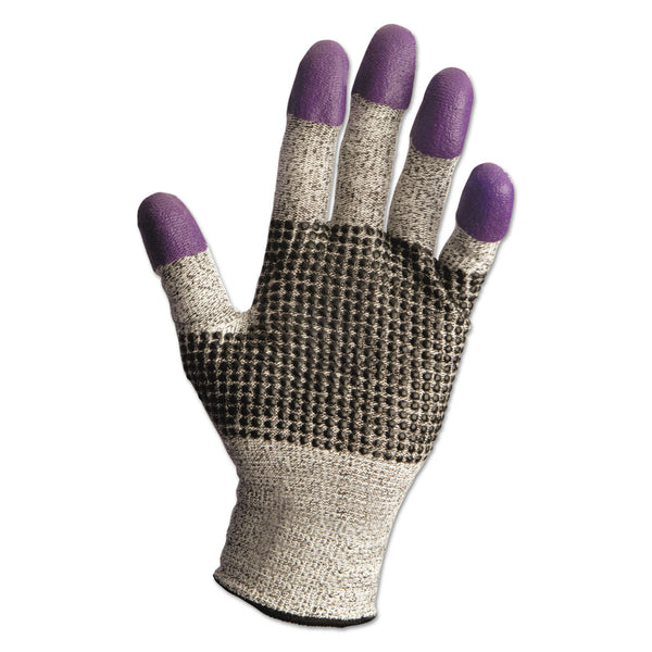 KleenGuard™ G60 PURPLE NITRILE* Cut-Resistant Gloves, EN388: 4340, 7.87" Long, Small (Size 7), Black/White, 12 Pairs/Carton (ANS97430) Case of 12