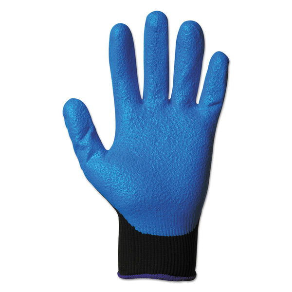 KleenGuard™ G40 Foam NITRILE* Coated Gloves, EN388: 3121X, 8.66" Long, Small (Size 7), Blue/Black, 12 Pairs (ANS40225) Pack of 12