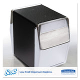 Scott Low-Fold Dispenser Napkins, 1-Ply, 12" x 7", White, 250/Pack, 32 Packs/Carton (98720KIM) Case of 8000