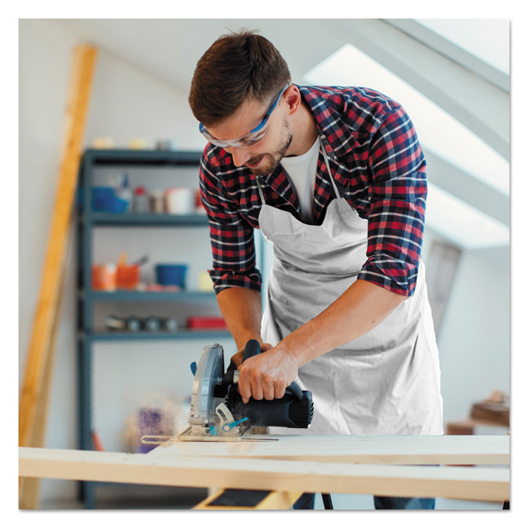 KleenGuard™ A20 Apron, 28" x 40",  One Size Fits All, White (KCC36550) Case of 100