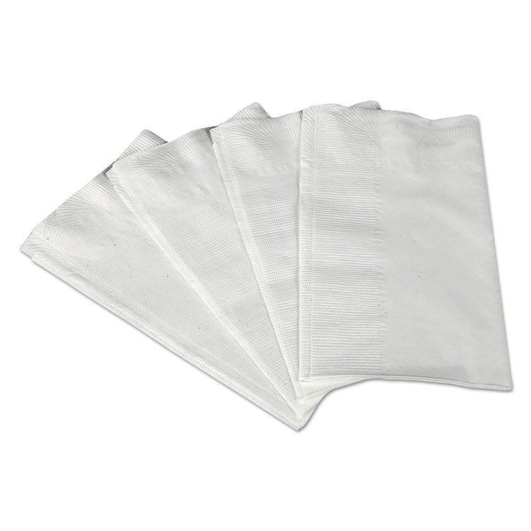 Scott® 1/8-Fold Dinner Napkins, 2-Ply, 17 x 14 63/100, White, 300/Pack, 10 Packs/Carton (KCC98200) Case of 3000