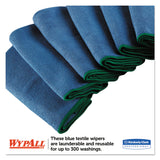 WypAll® Microfiber Cloths, Reusable, 15.75 x 15.75, Blue, 6/Pack (KCC83620)