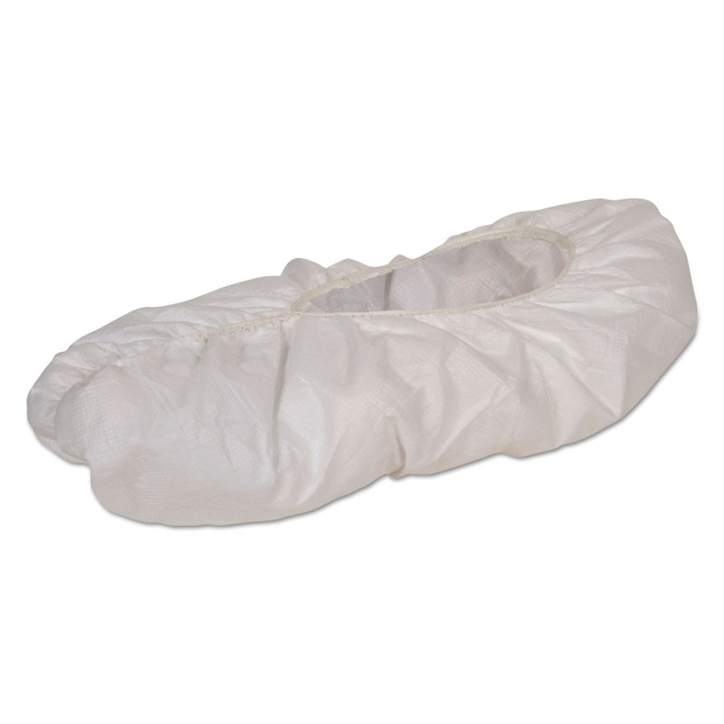 KleenGuard™ A40 Shoe Covers, One Size Fits All, White, 400/Carton (ANS44490) Case of 400