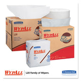 WypAll® L20 Towels, BRAG Box, Multi-Ply, 12.5 x 16.8, Unscented, White, 176/Box (KCC34607)