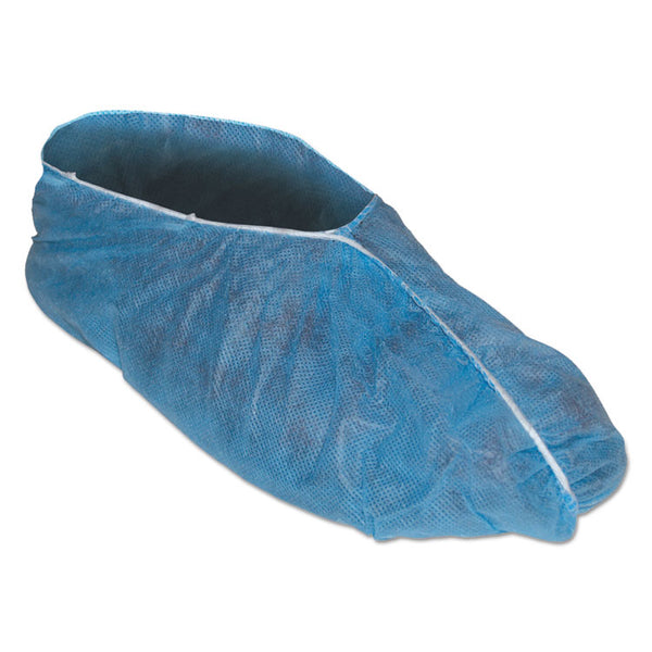 KleenGuard™ A10 Light Duty Shoe Covers, Polypropylene, One Size Fits All, Blue, 300/Carton (KCC36811) Case of 300