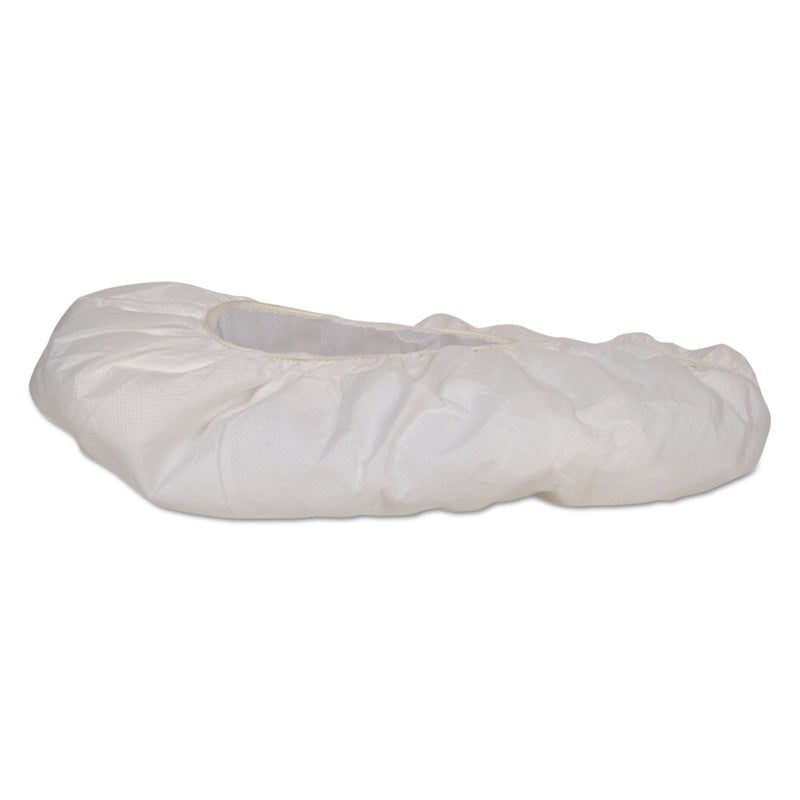 KleenGuard™ A40 Shoe Covers, One Size Fits All, White, 400/Carton (ANS44490) Case of 400