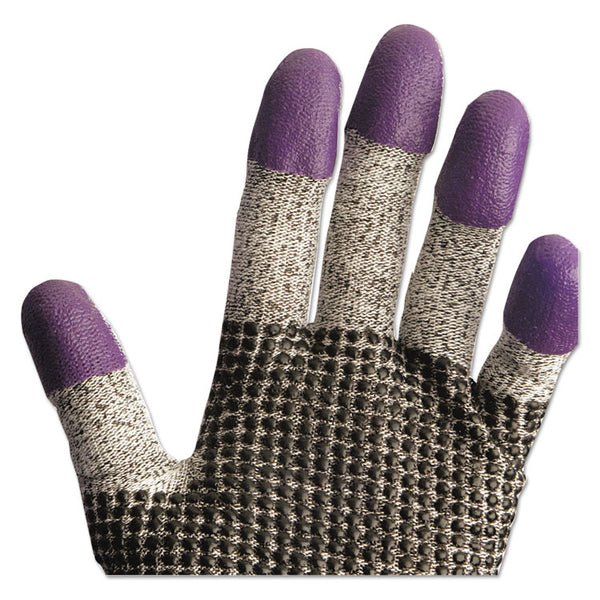 KleenGuard™ G60 Purple Nitrile Gloves, 230 mm Length, Medium/Size 8, Black/White, Pair (KCC97431) 1 Pair