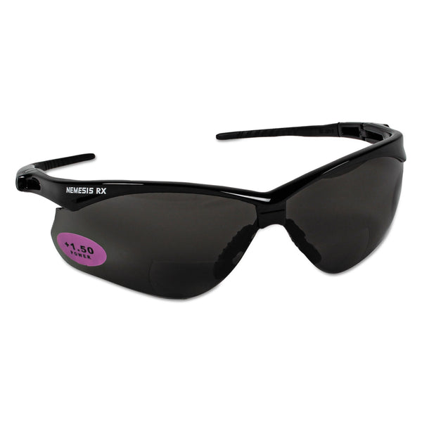 KleenGuard™ Nemesis Readers Safety Glasses, Smoke Frame, Smoke Polycarbonate Lens (ANS22516) Each
